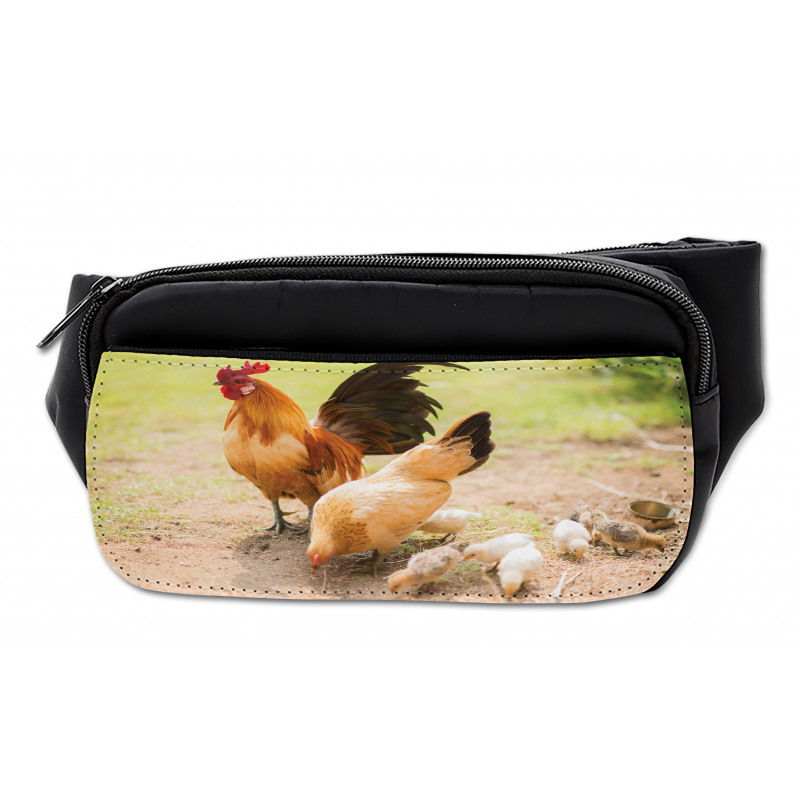 Chicken Family Photo Bumbag