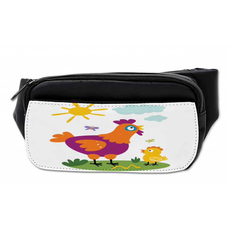 Chicken Baby Cartoon Bumbag