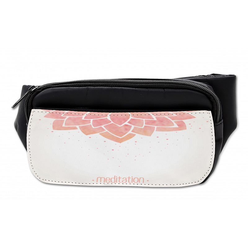 Meditation Lotus Flower Bumbag