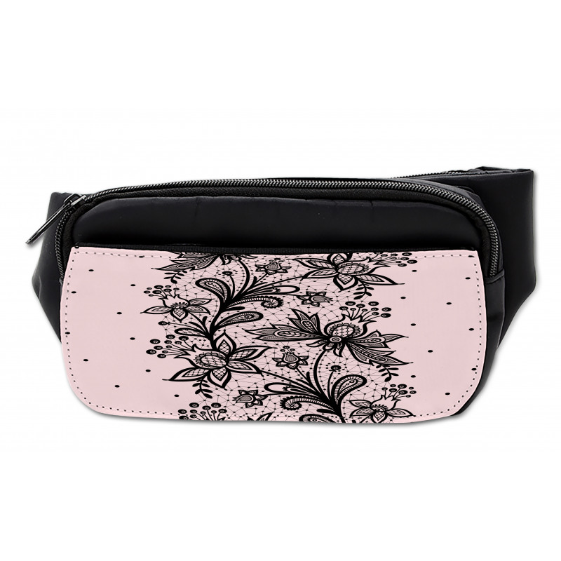 Botanical Lace Look Motif Bumbag