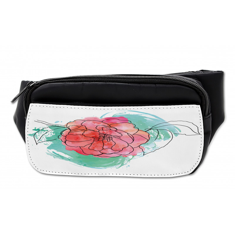 Camellia Grunge Art Bumbag