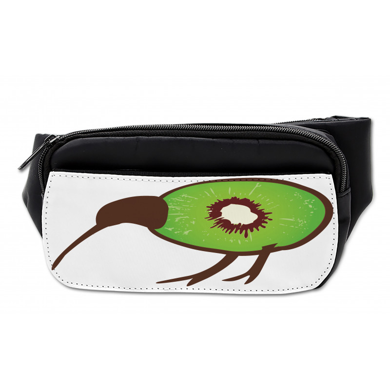 Small Bird and Fruit Slice Bumbag