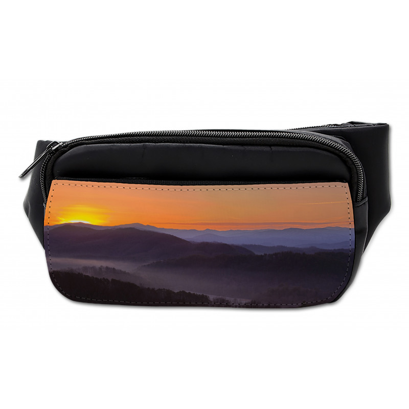 Dawn on Misty Mountains Bumbag