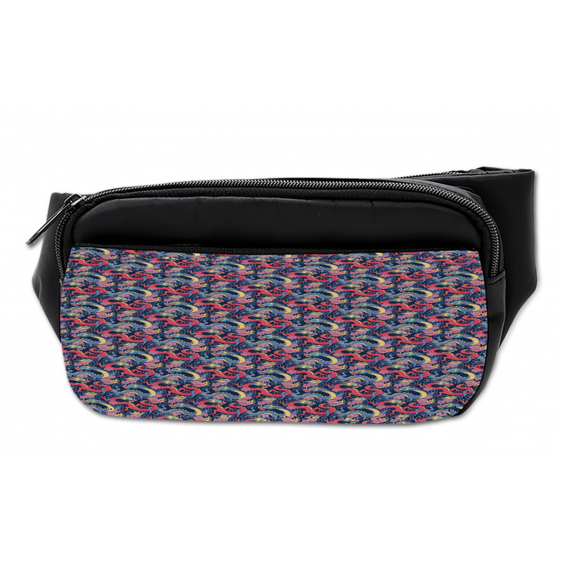 Highly Ornamented Floral Bumbag