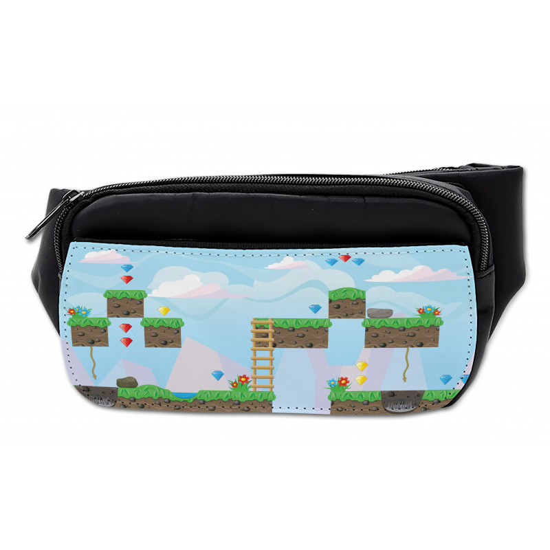 Vintage Game Platform Art Bumbag