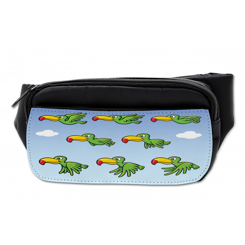 Animated Game Bird Toucan Bumbag