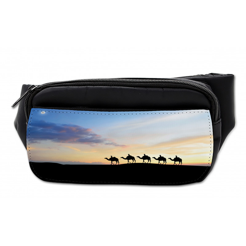 Men on Camels at Sunset Bumbag