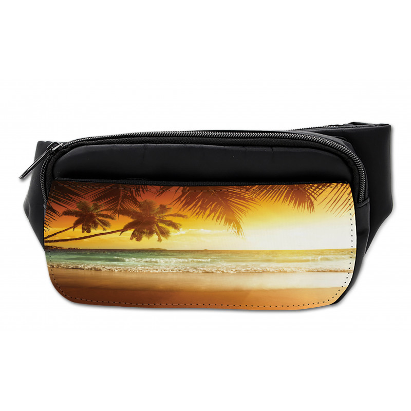 Coast and Palms at Sunset Bumbag