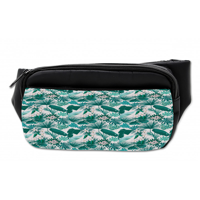 Tropic Botanical Bloom Art Bumbag