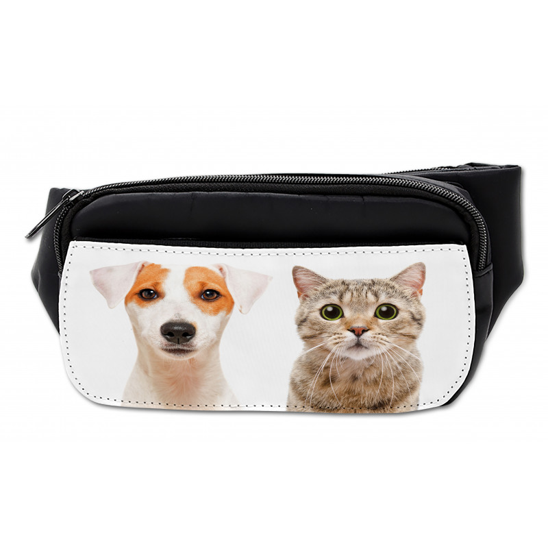 Portraits of Dog and Cat Bumbag