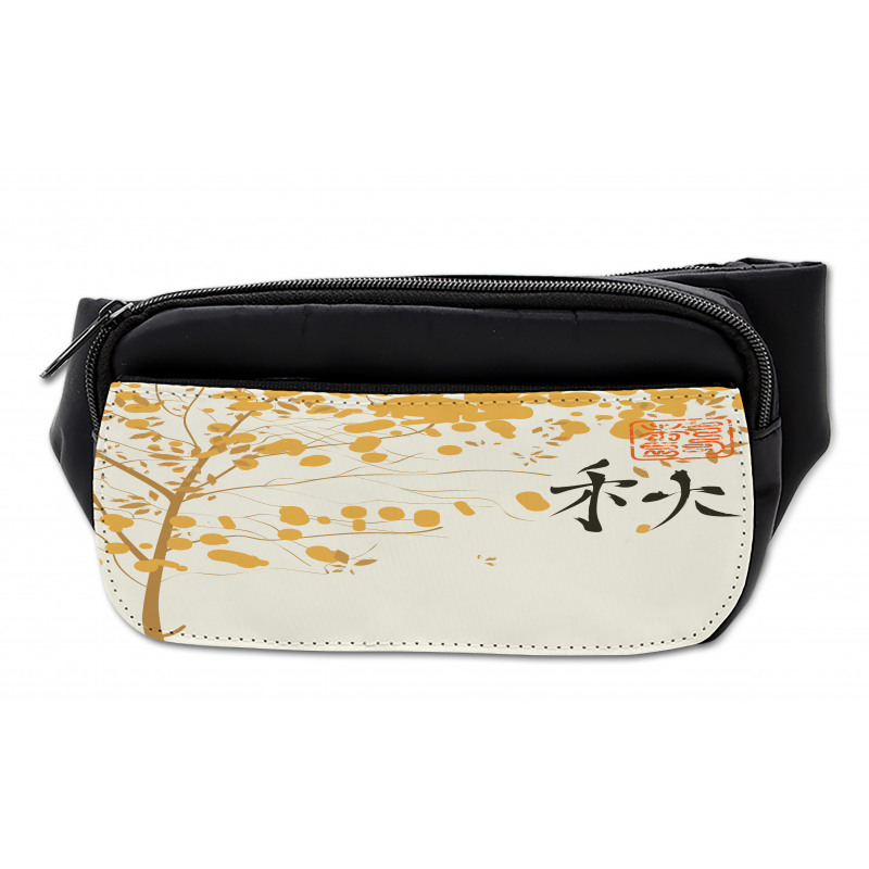 Hieroglyph Abstract Tree Bumbag