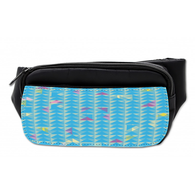 Modern Pattern Triangles Bumbag