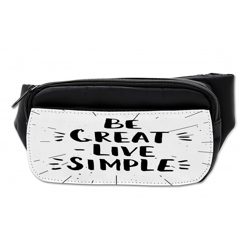 Creative Be Live Simple Bumbag