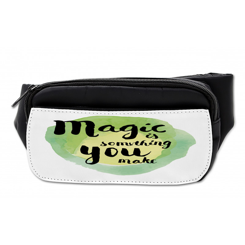 Watercolor Inspirational Art Bumbag