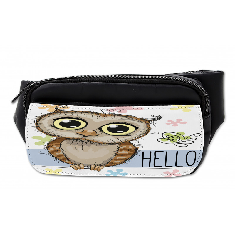 Cartoon Butterfly Hello Bumbag