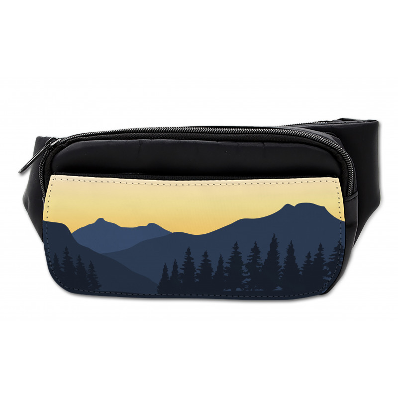 Mountainous Landscape Scene Bumbag