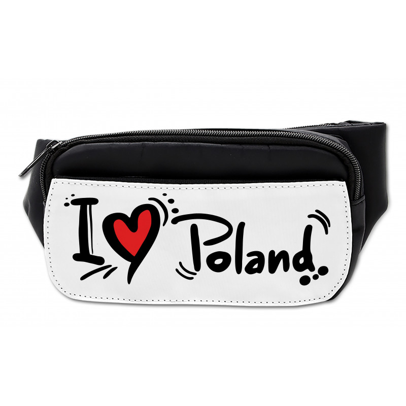 Proud Polish Bold Texting Bumbag