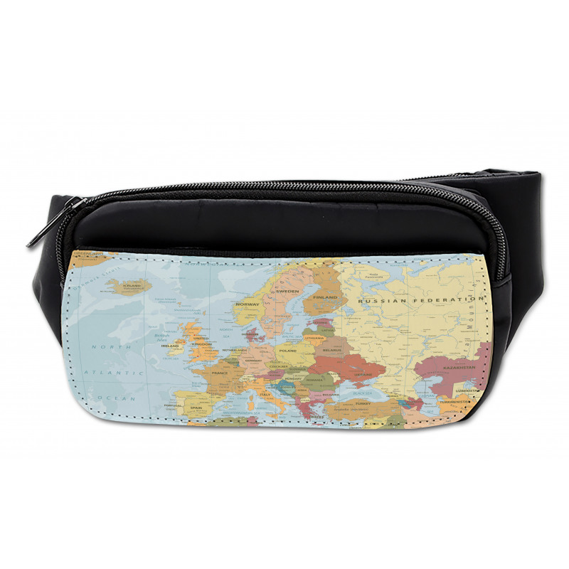 Scandinavian Region Mapping Bumbag