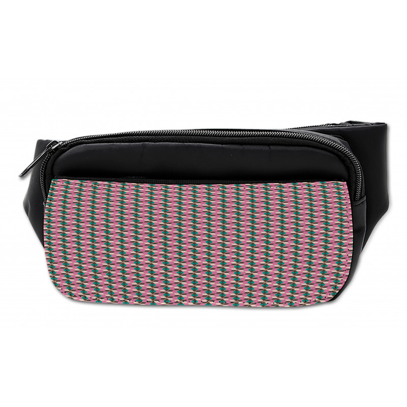 Retro Pastel Rhombuses Bumbag