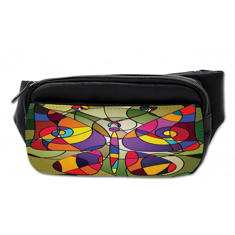 Abstract Butterfly Art Bumbag