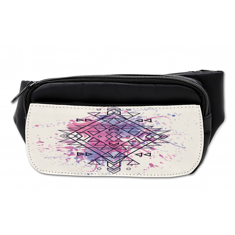 Motif Grunge Splashes Bumbag