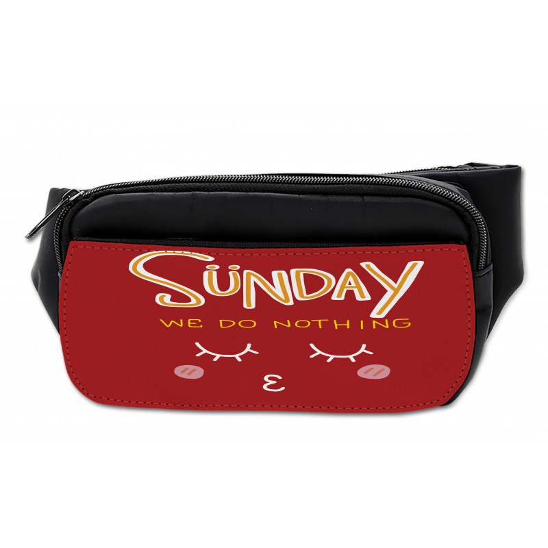 Funny Sunday Saying Bumbag