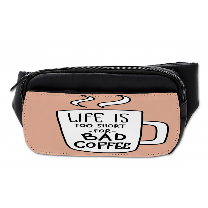 Coffee Lover Mug Concept Bumbag