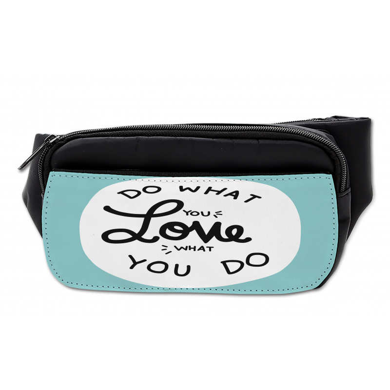 Positive Simple Wording Bumbag