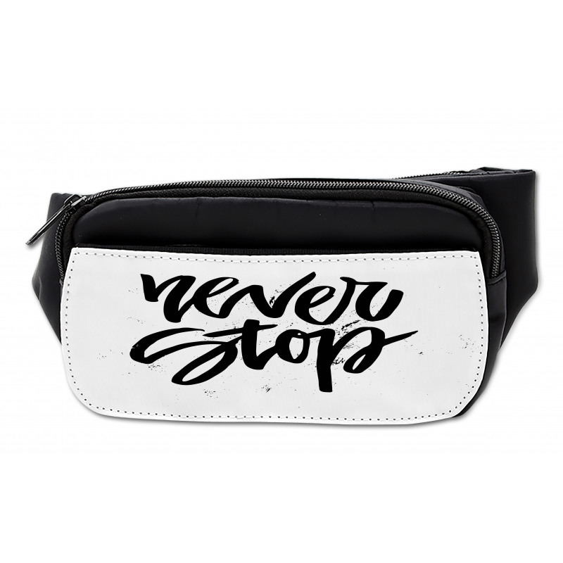 Never Stop Lettering Bumbag