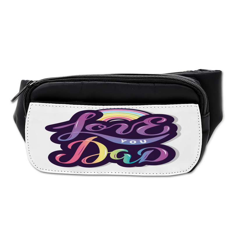 Colorful Bubbly Text Bumbag