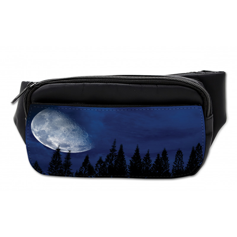 Forest Night Silhouette Bumbag