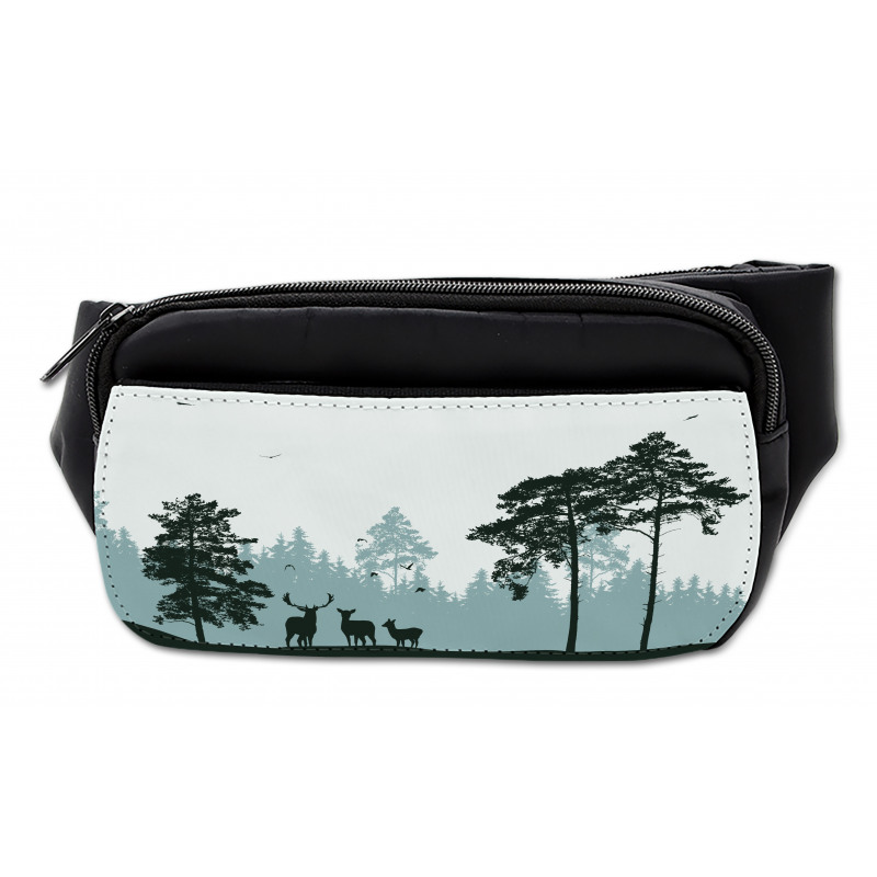 Forest Silhouette Art Bumbag