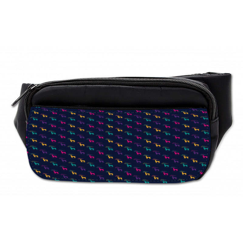 Colorful Abstract Elk Bumbag