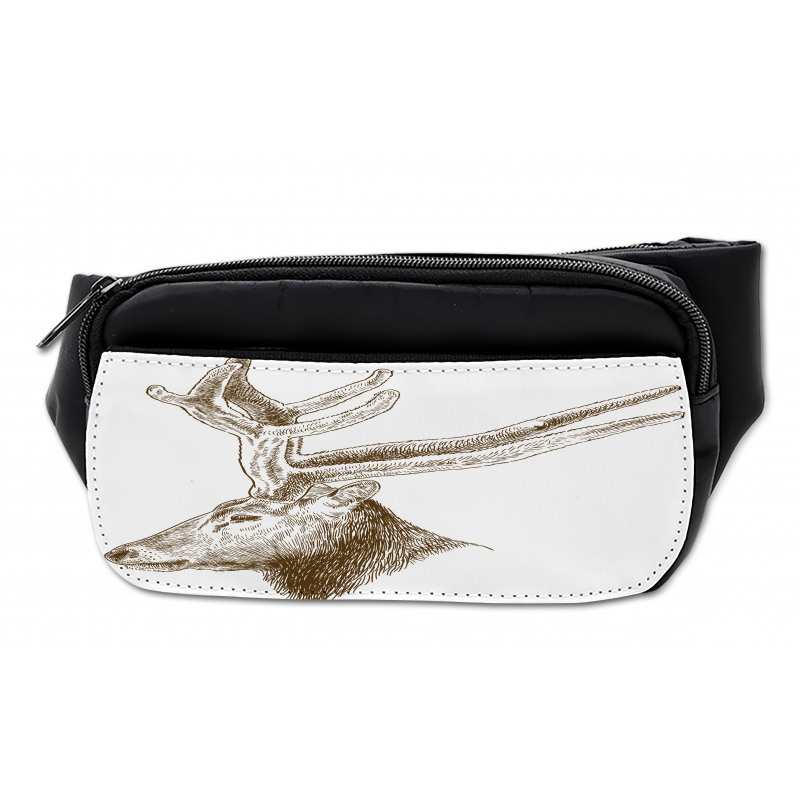 Wild Animal Engraving Bumbag