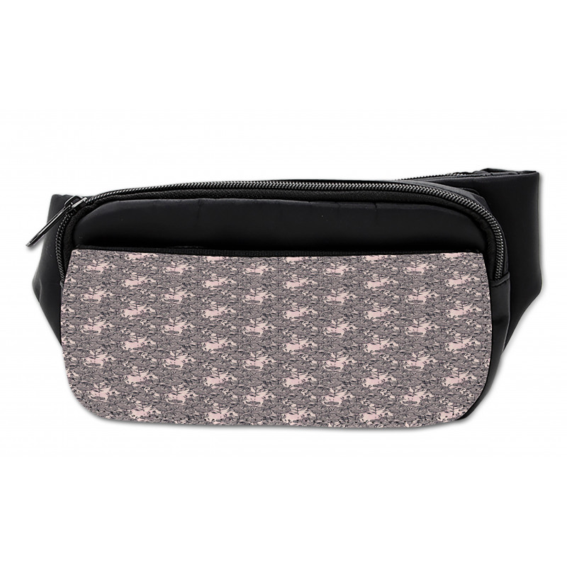 Creative Bindweed Motif Bumbag