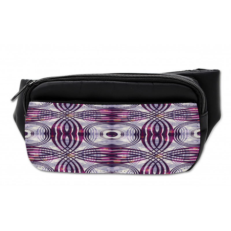 Geometric Stripe Circle Bumbag