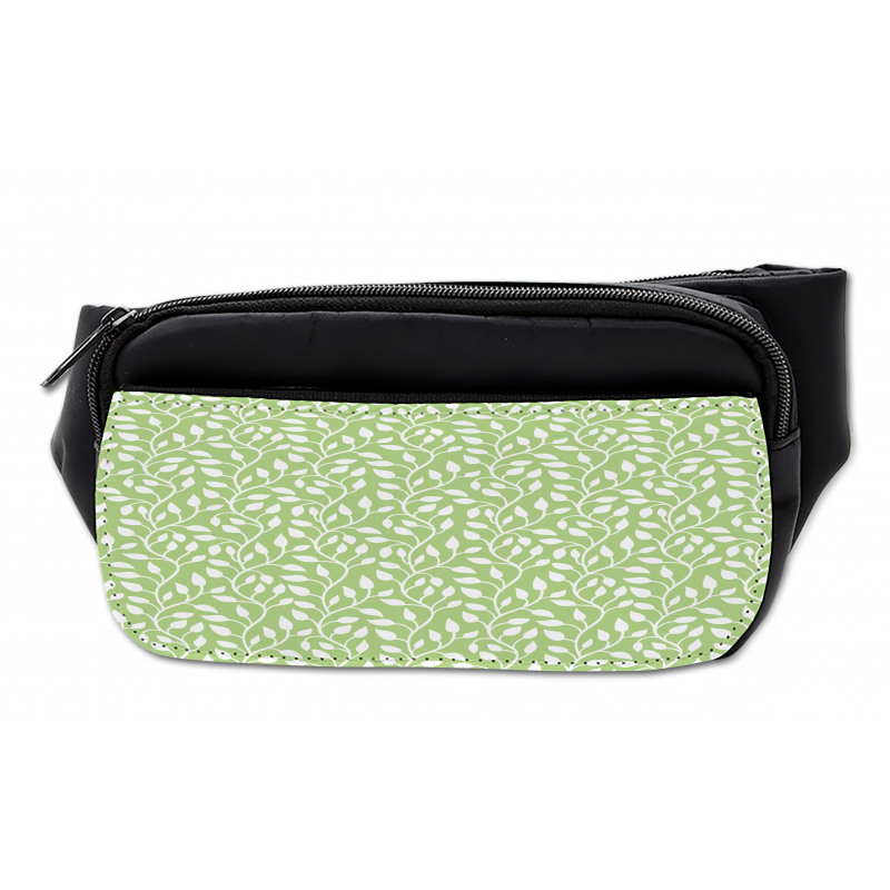 Modern Leaf Pattern Bumbag