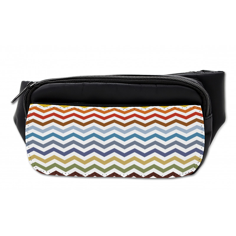 Easter Chevron Zigzag Bumbag