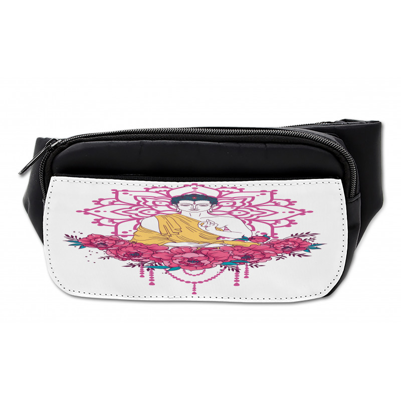 Meditation Floral Mandala Bumbag