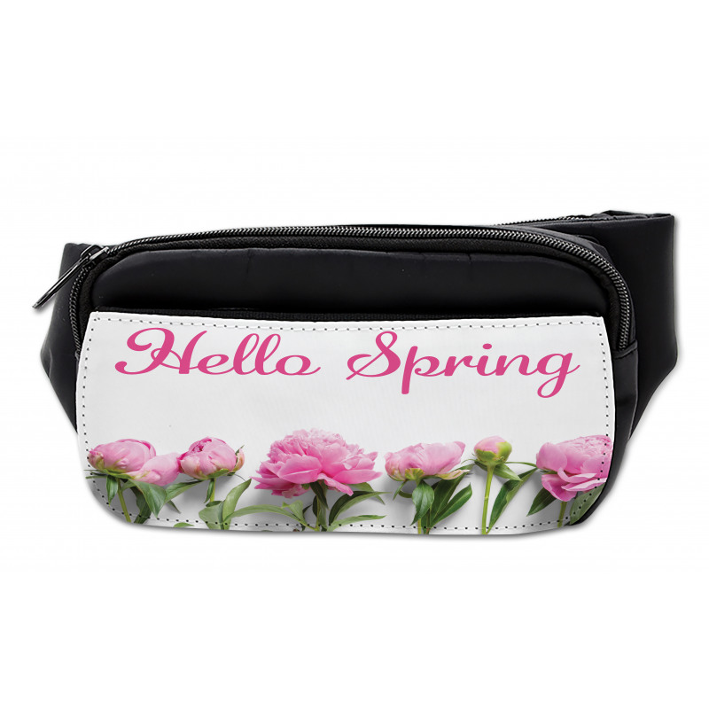 Spring Welcoming Floral Photo Bumbag