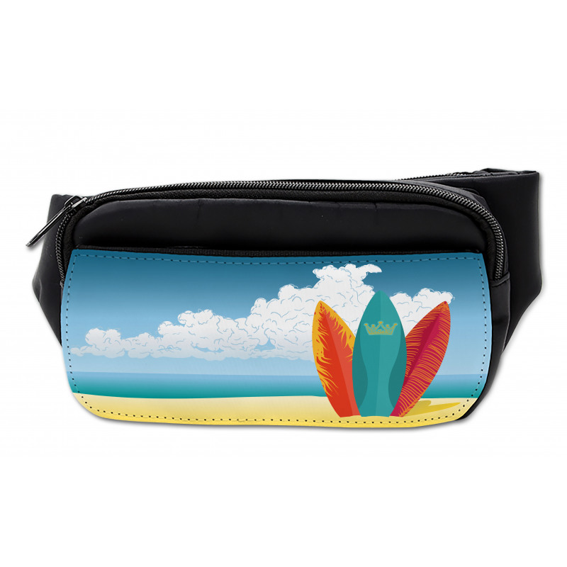 Surfboards on Coast Bumbag