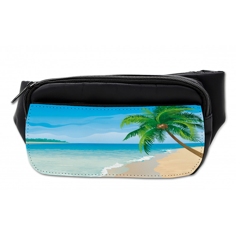 Palm Tree Calm Ocean Bumbag