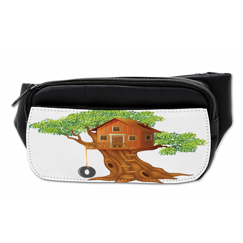 Wooden Home on Branches Bumbag