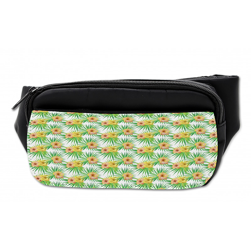 Equatorial Floral Leaves Bumbag