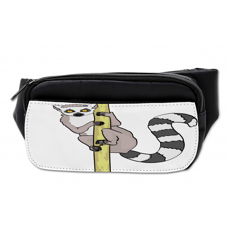 Tropical Ring Tailed Cartoon Bumbag