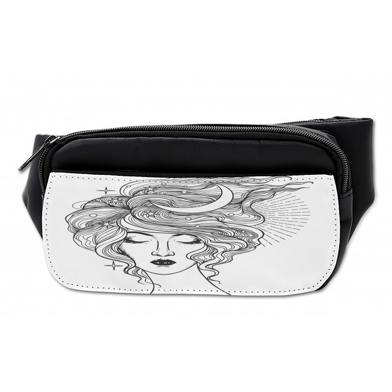 Modern Woman Starry Hair Bumbag