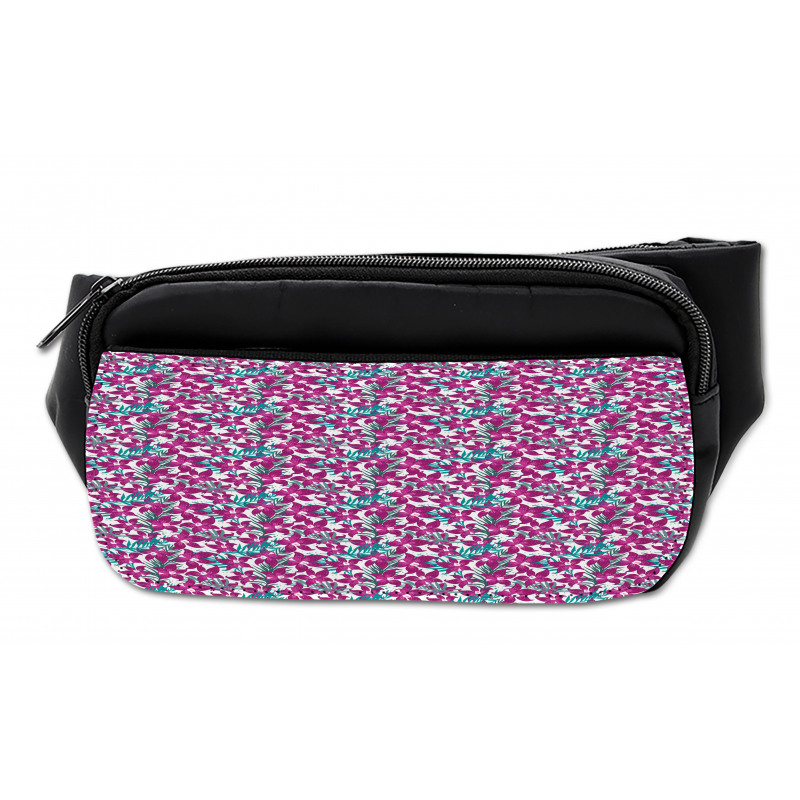 Orchid Flowers Exotic Bumbag