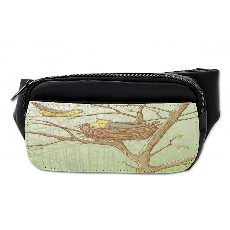 Tree Animals Spring Woods Bumbag