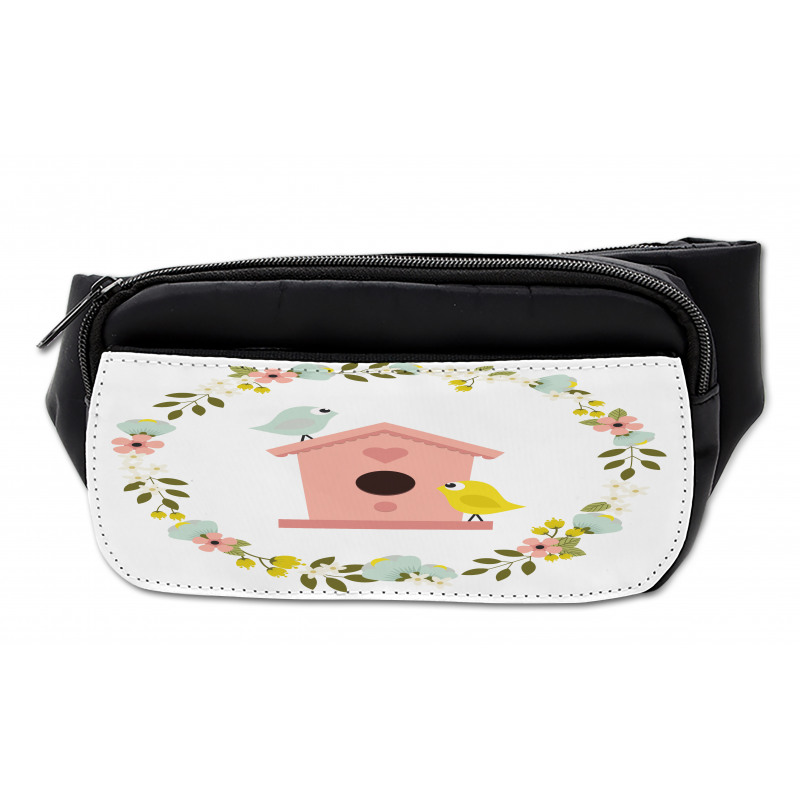 Winged Animal Floral Bumbag