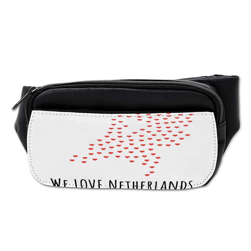 Love Netherlands Wording Bumbag